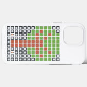 Meditatie (Emoji Art) Case-Mate iPhone Case (Achterkant (horizontaal))