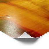 Meditatie en bamboe foto afdruk (Hoek)