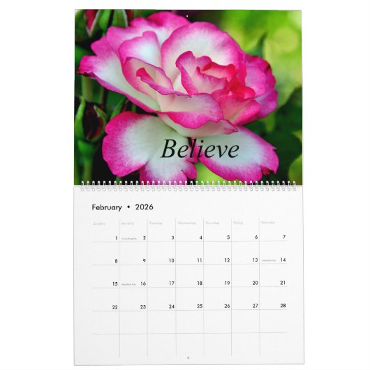 Meditatie en kalm kalender (Feb 2026)