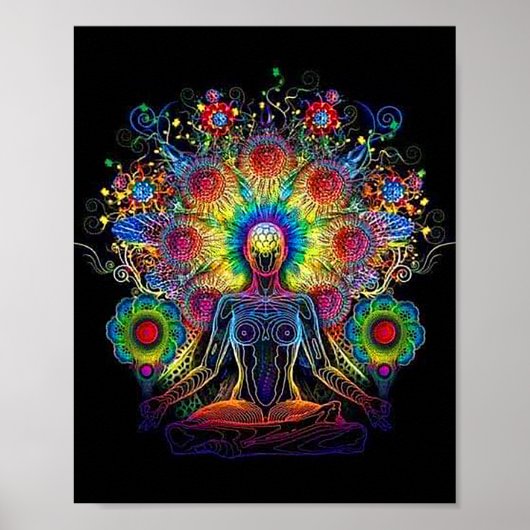 Meditatie en sereniteit poster (Voorkant)