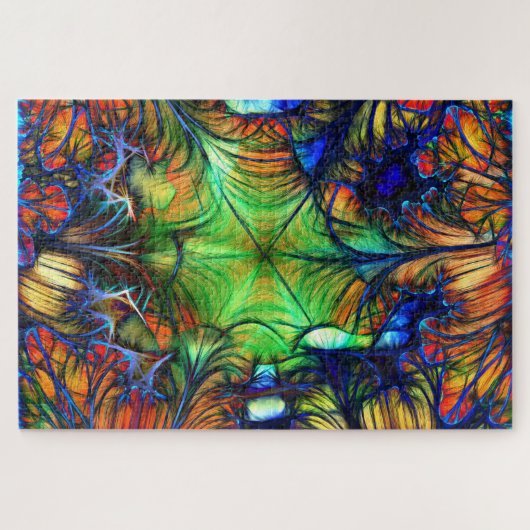 meditatie-energiepuzzel legpuzzel (Horizontaal)