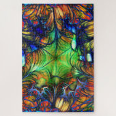 meditatie-energiepuzzel legpuzzel (Verticaal)