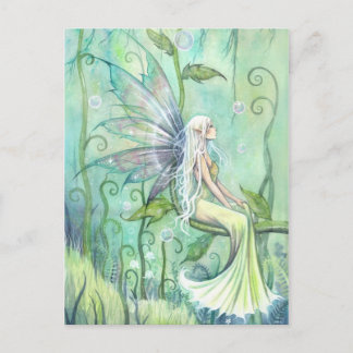Meditatie Fairy Illustratie Kunst Briefkaart