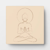 Meditatie. Fotoplaat (Voorkant)