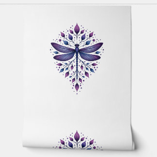 Meditatie Fractale Geometrie Spirituele Yoga Libel Behang