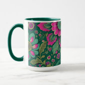 Meditatie in bloei mok (Links)