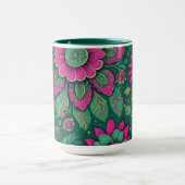 Meditatie in bloei mok (Midden)