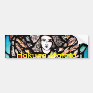 Meditatie in kleuren bumpersticker
