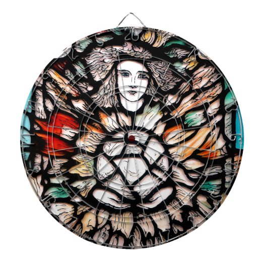 Meditatie in kleuren dartbord (Voorkant)