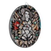 Meditatie in kleuren dartbord (Voorkant Links)