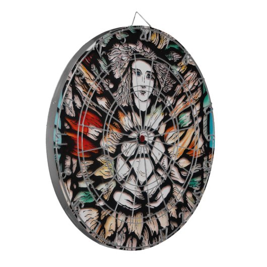 Meditatie in kleuren dartbord (Voorkant Links)