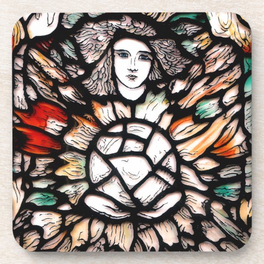 Meditatie in kleuren drankjes onderzetter (Voorkant)