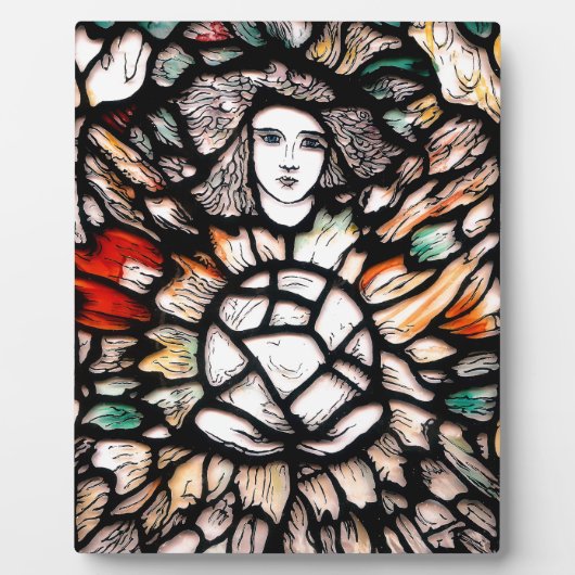 Meditatie in kleuren fotoplaat (Voorkant)