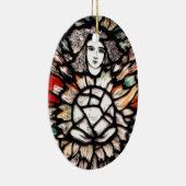 Meditatie in kleuren. keramisch ornament (Rechts)