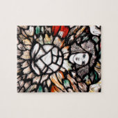 Meditatie in kleuren. legpuzzel (Horizontaal)