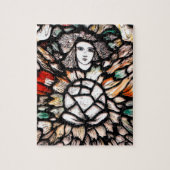 Meditatie in kleuren. legpuzzel (Verticaal)