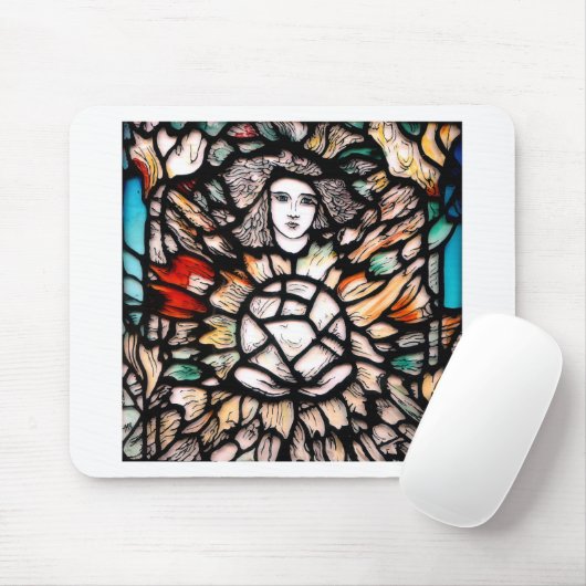 Meditatie in kleuren muismat (Met muis)