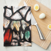 Meditatie in kleuren. theedoek (Quarter Fold)