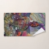 Meditatie in lotus handdoek (Handdoek)