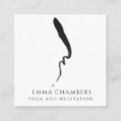 Meditatie-instructies Vierkante Visitekaartje (Voorkant)