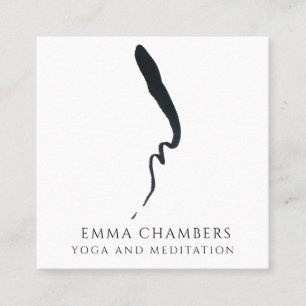 Meditatie-instructies Vierkante Visitekaartje