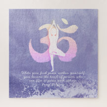 Meditatie Instructor Yoga Pose OM Quote