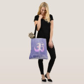 Meditatie Instructor Yoga Pose Om Sign Tote Bag (Op model)
