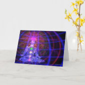 Meditatie Kaart (Gele Bloem)