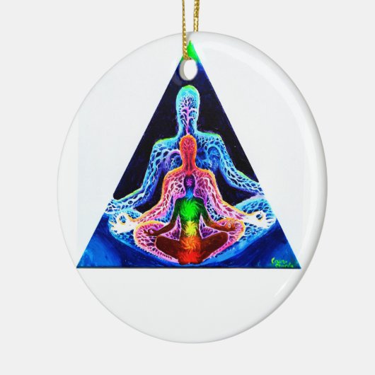 Meditatie Keramisch Ornament (Links)