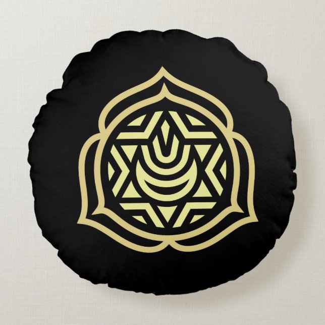 Meditatie-kussen Rond Kussen (Voorkant)