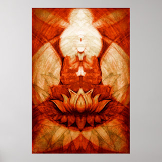Meditatie.Lotus4 Poster