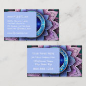 Meditatie Lotus Yoga Flow Professional Executive Visitekaartje (Voorkant / Achterkant)