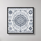 Meditatie Mandala Canvas Afdruk (Voorkant)