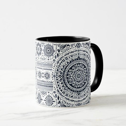 Meditatie Mandala Mok (Voorkant rechts)