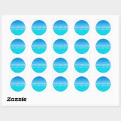Meditatie Mantra, Stil Geest Open Hart Vierkante Sticker (Vel)