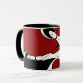 Meditatie met cirkels mok (Voorkant links)