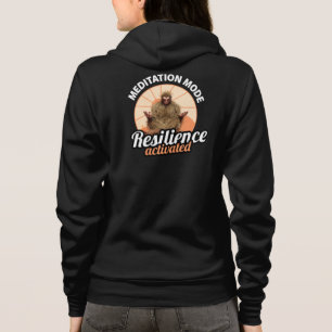 Meditatie Modus Bigfoot Weerbaarheid Geactiveerd Hoodie
