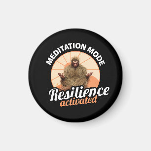 Meditatie Modus Bigfoot Weerbaarheid Geactiveerd Magneet