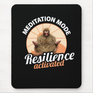 Meditatie Modus Bigfoot Weerbaarheid Geactiveerd Muismat