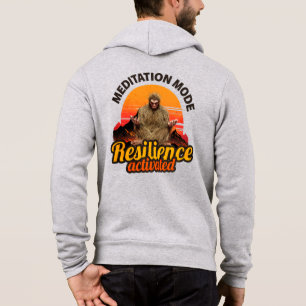 Meditatie Modus Weerbaarheid Geactiveerd Bigfoot K Hoodie