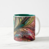 Meditatie-Mok 2 Tweekleurige Koffiemok (Voorkant rechts)