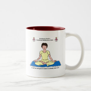 Meditatie-Mok Tweekleurige Koffiemok