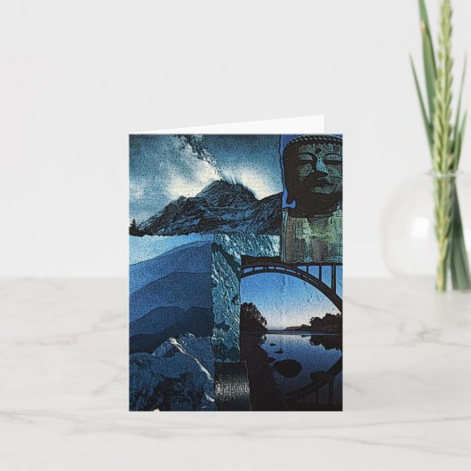 Meditatie Notecard 4 Kaart (Voorkant)