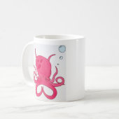 Meditatie Octopus Koffiemok (Voorkant links)