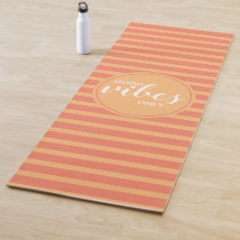Meditatie Oefening Fitness Alleen Goede Vibes Yogamat