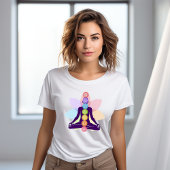 Meditatie ontwerp t-shirt