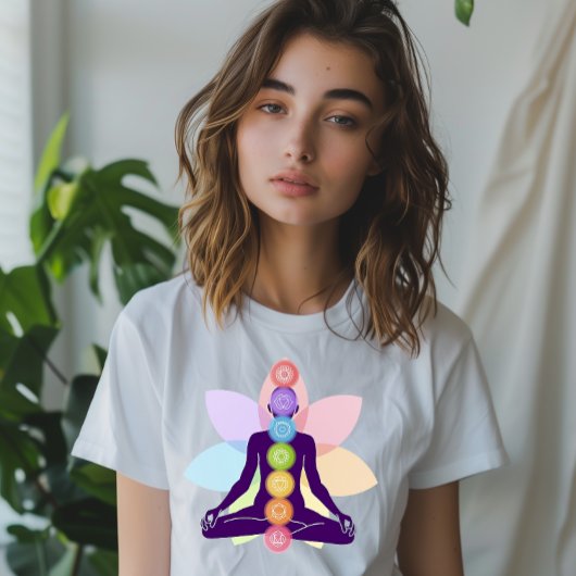 Meditatie ontwerp t-shirt