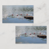 Meditatie op het water visitekaartje (Voorkant / Achterkant)