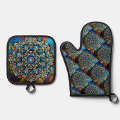 Meditatie Ovenwant & Pannenlap Set (Voorkant)