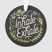 Meditatie over geestelijke gezondheid citeert zowe ornament (voorkant)